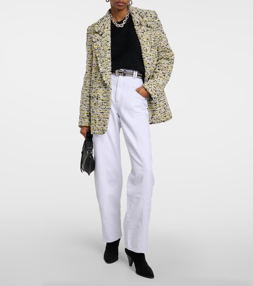 Etiennega wool-blend blazer