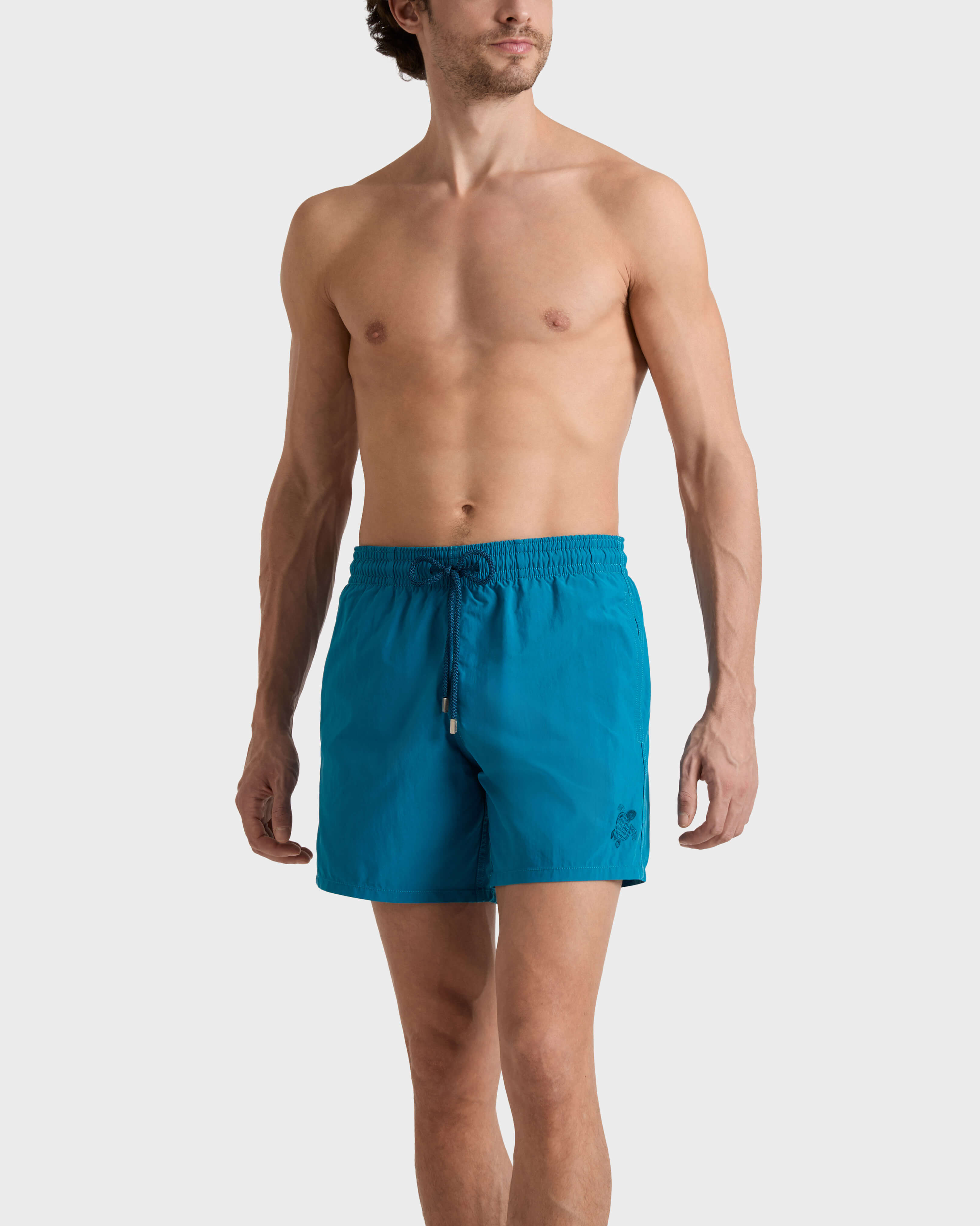 Men Swim Shorts Water-reactive Micro Ronde Des Tortues - Swimwear - Moorea - Blue