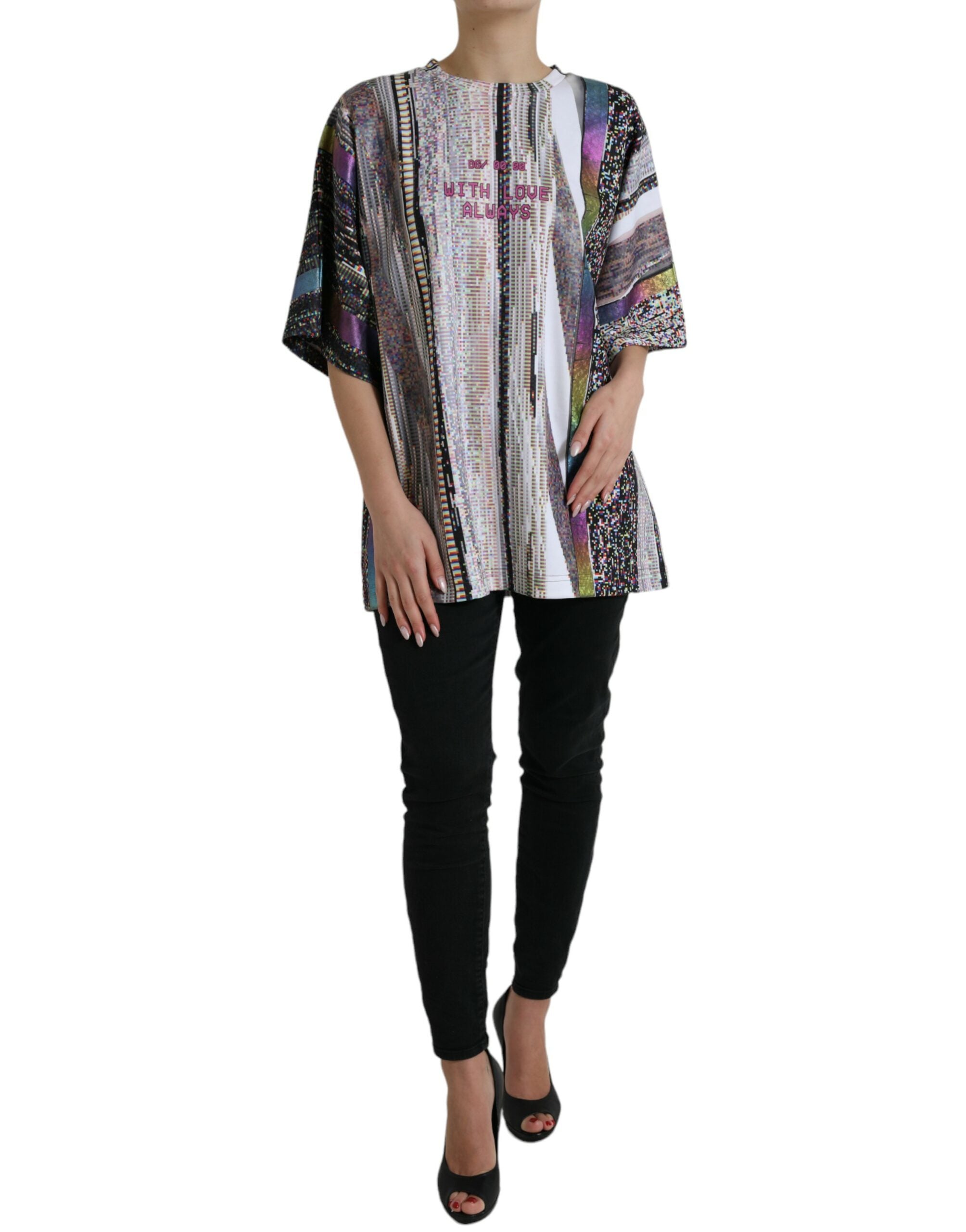 Multicolor Print T-Shirt — Multicolor