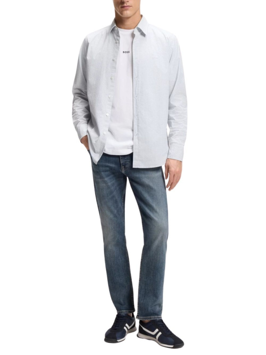 Blue Mid Rise Jeans