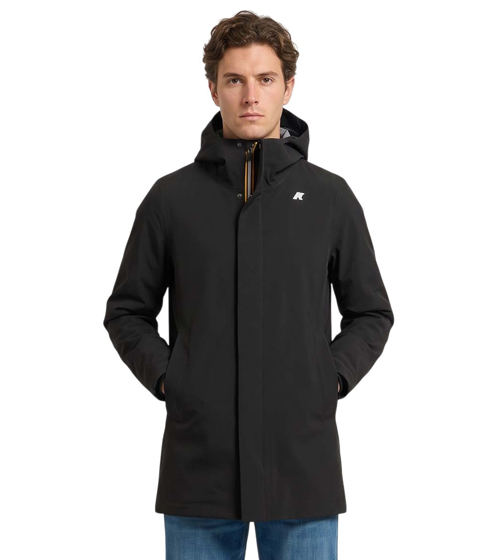 Black Hood Parka Jackets