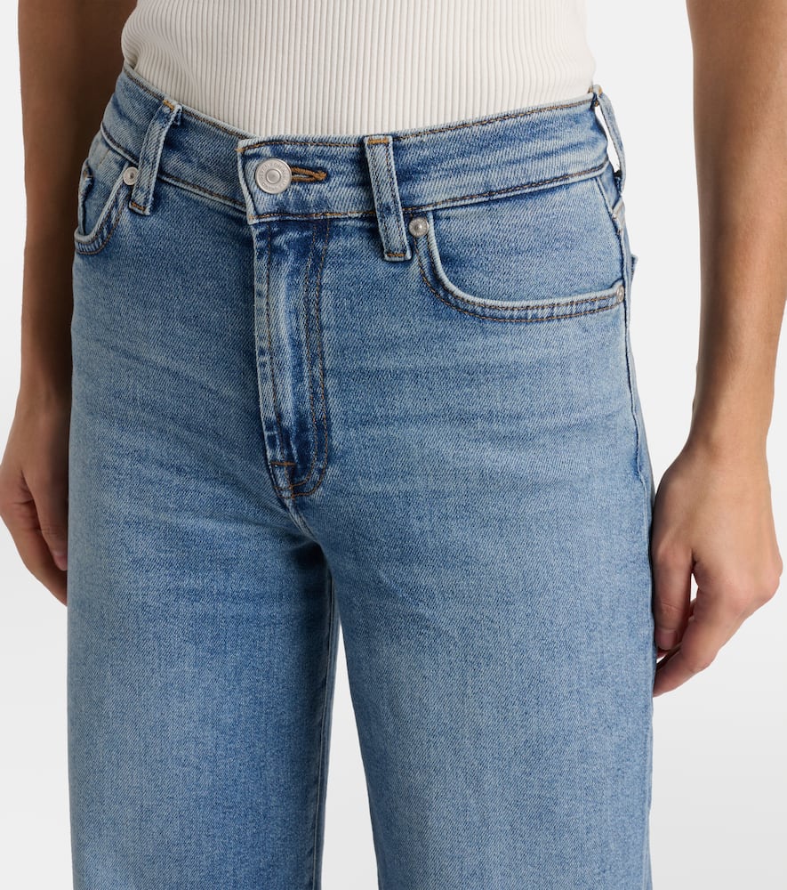 Lotta high-rise wide-leg jeans