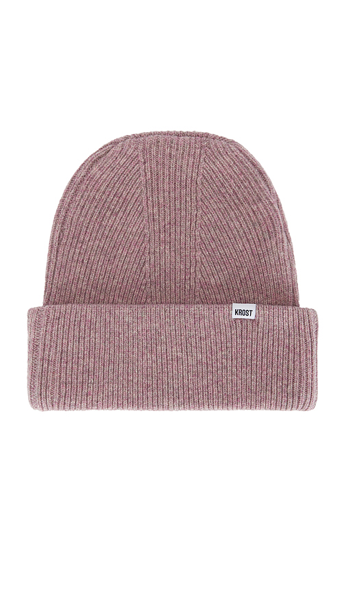 KROST Speckle Beanie in Mauve