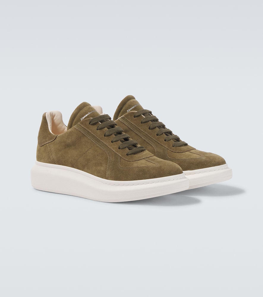 McQueen Oversized suede sneakers
