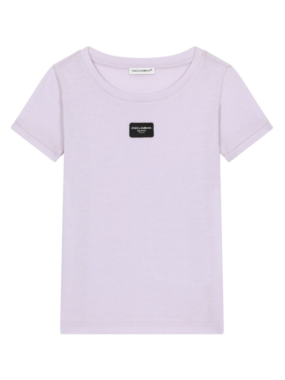 Logo tag t-shirt - Purple