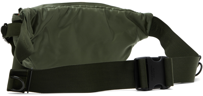 PORTER - Yoshida & Co Khaki Tanker Waist Belt Bag