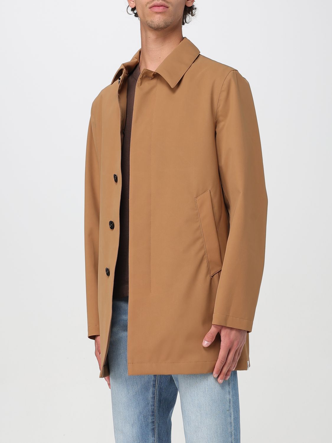 Coat PEUTEREY Men color Blue