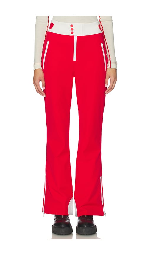 JORDE Palmer Pant in Red. L. Also in M, S