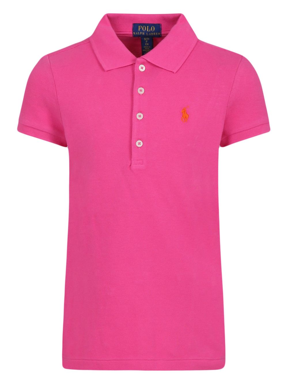 Piqué polo shirt - Pink
