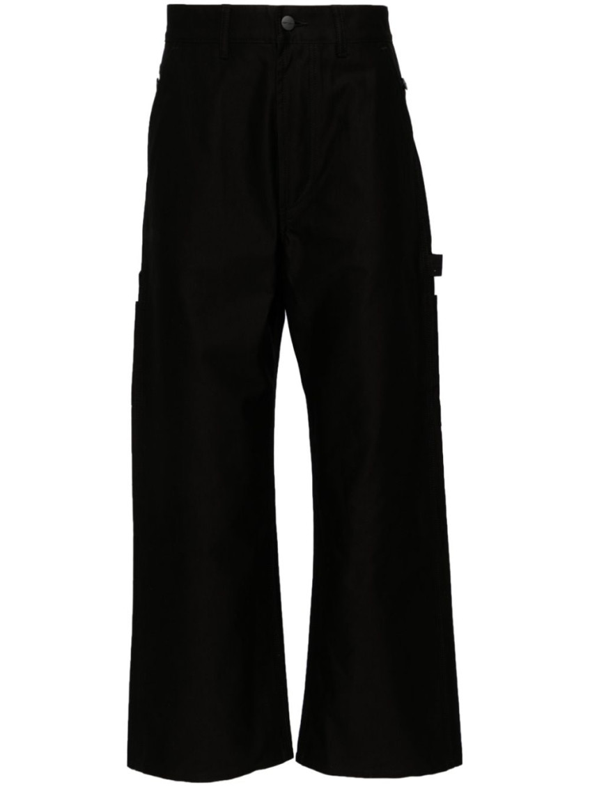 Black Logo trousers
