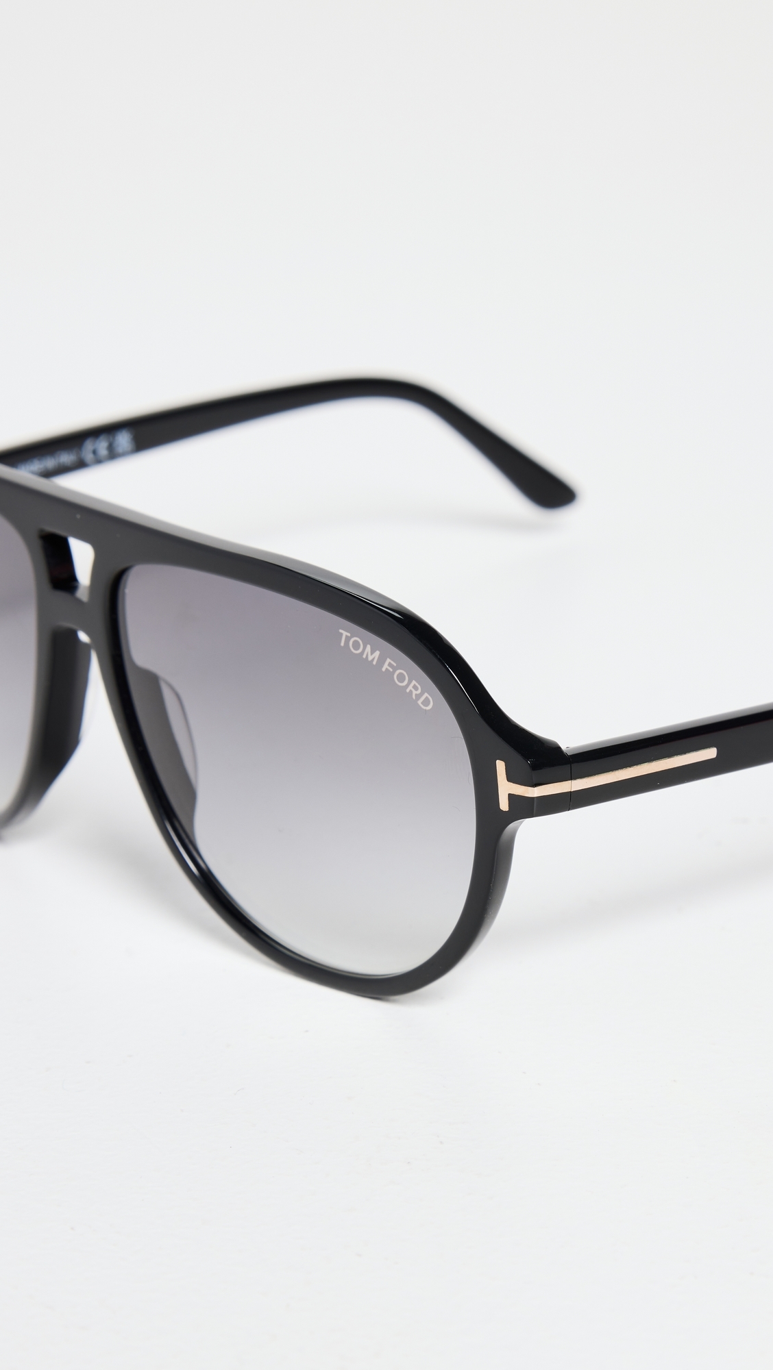 Jeffrey Sunglasses Shiny Black/Gradient Smoke One Size