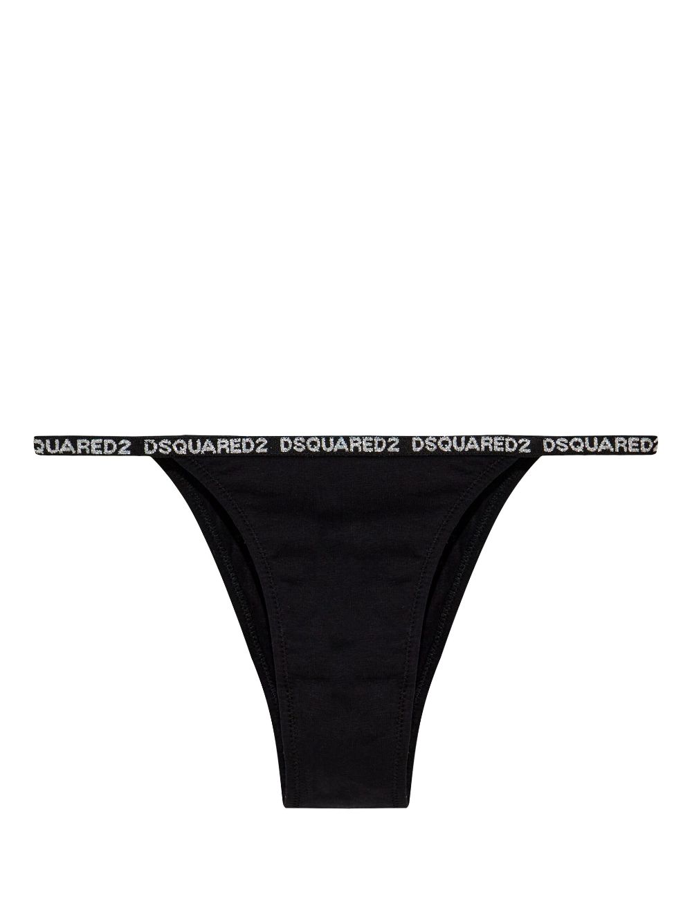 Logo-print briefs - Black