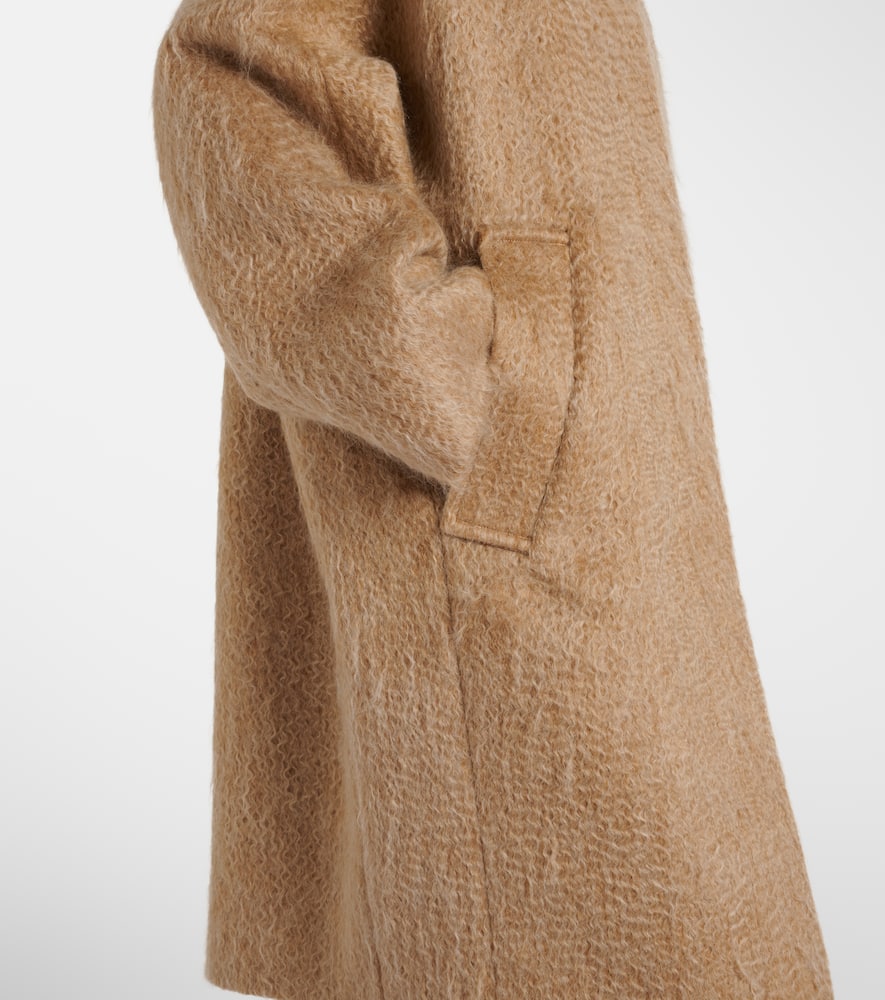 Alger wool and mohair-blend coat