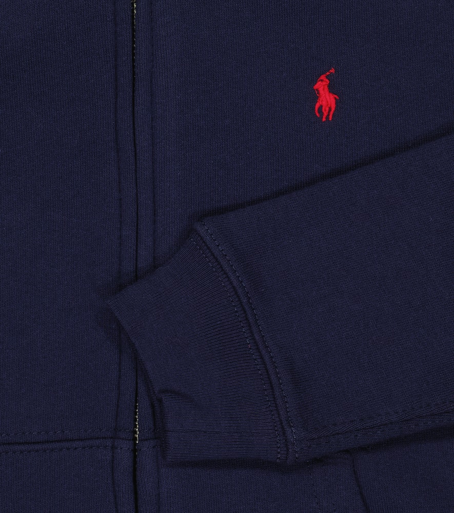 Polo Ralph Lauren Kids Cotton jersey zipped hoodie