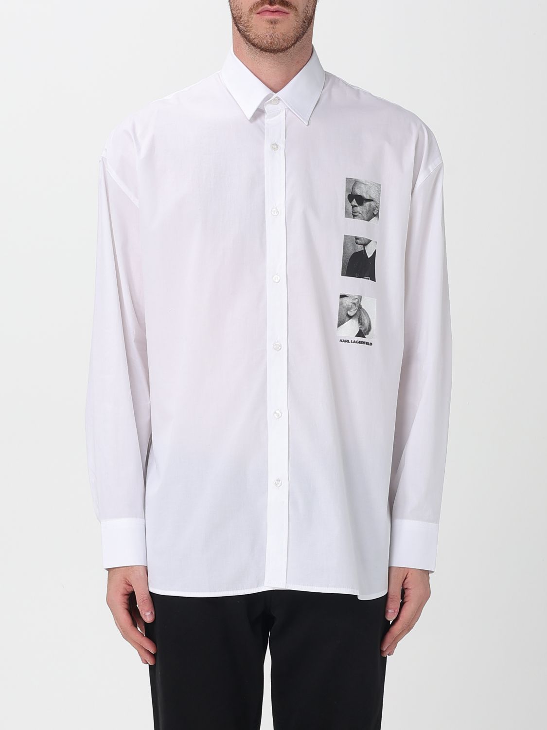 Shirt Men color White