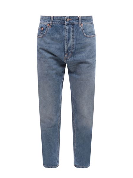 VALENTINO 5-pocket Straight-leg Jeans