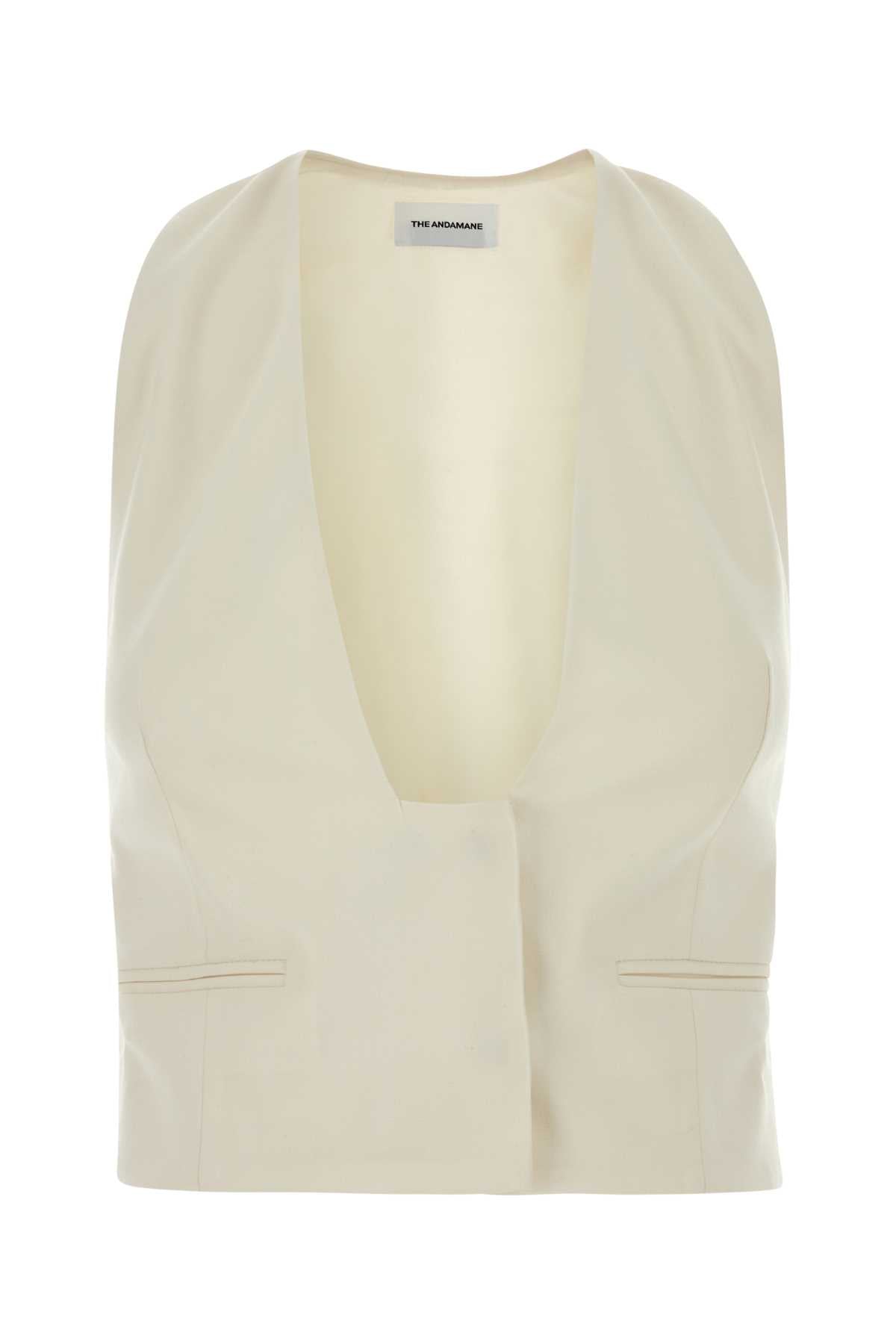 Yelena Vest — Ivory