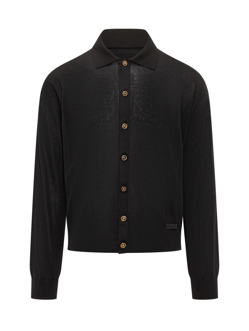 Cotton And Silk Cardigan