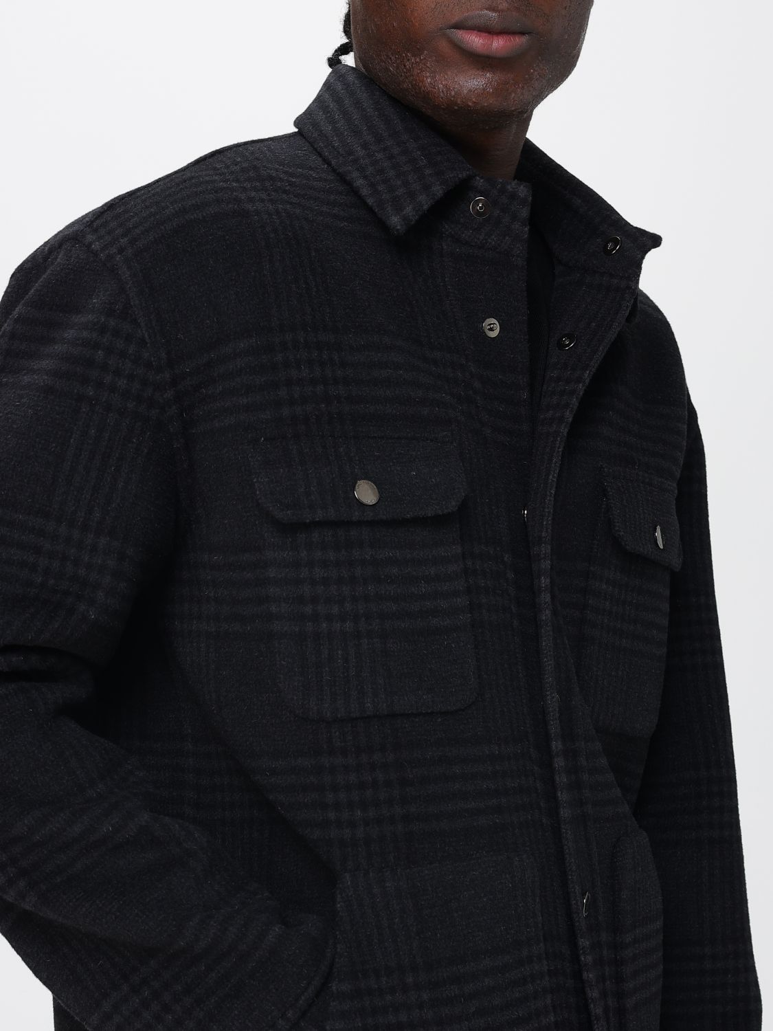 Jacket Men color Black