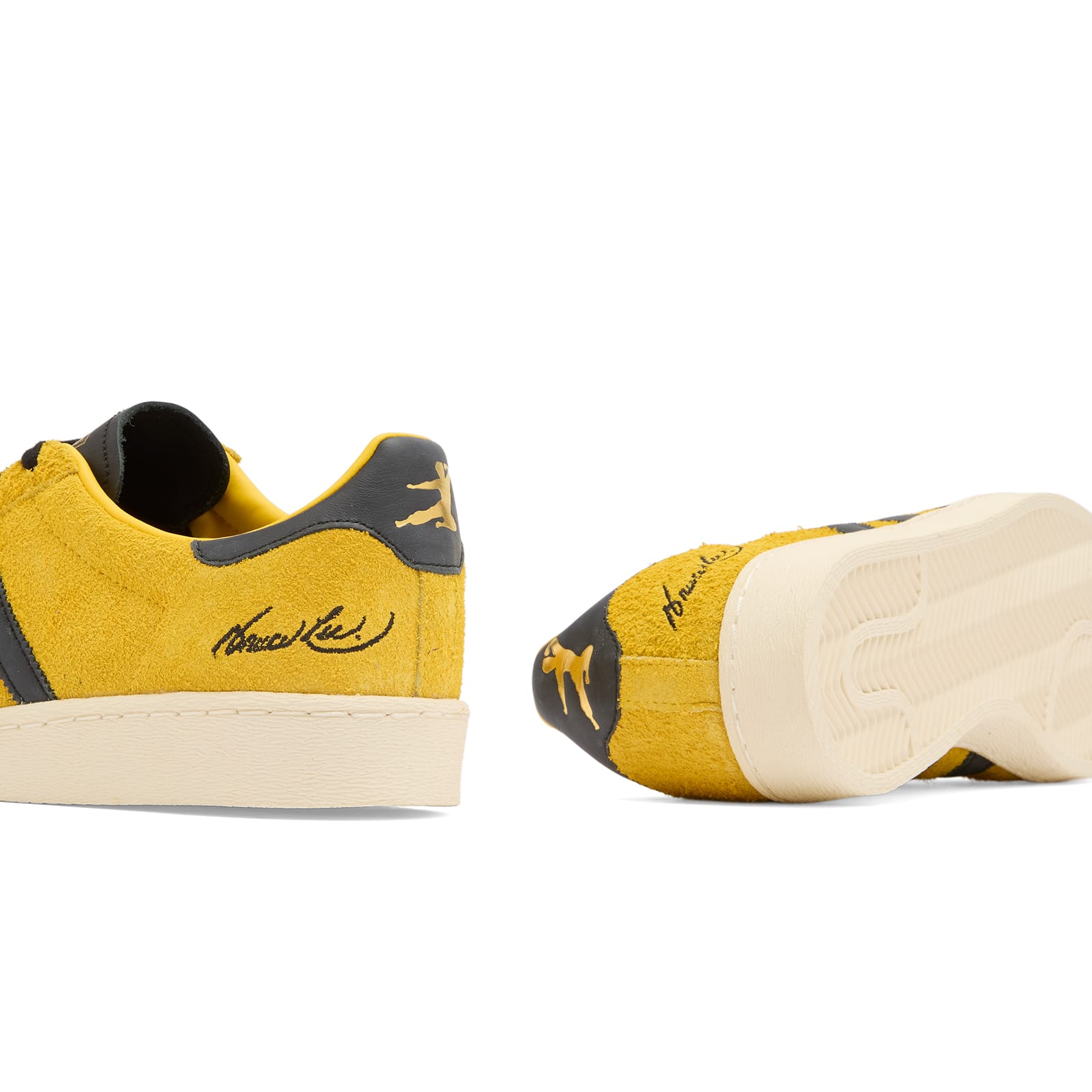 Bruce Lee Jabbar Lo Sneaker in Yellow/Black