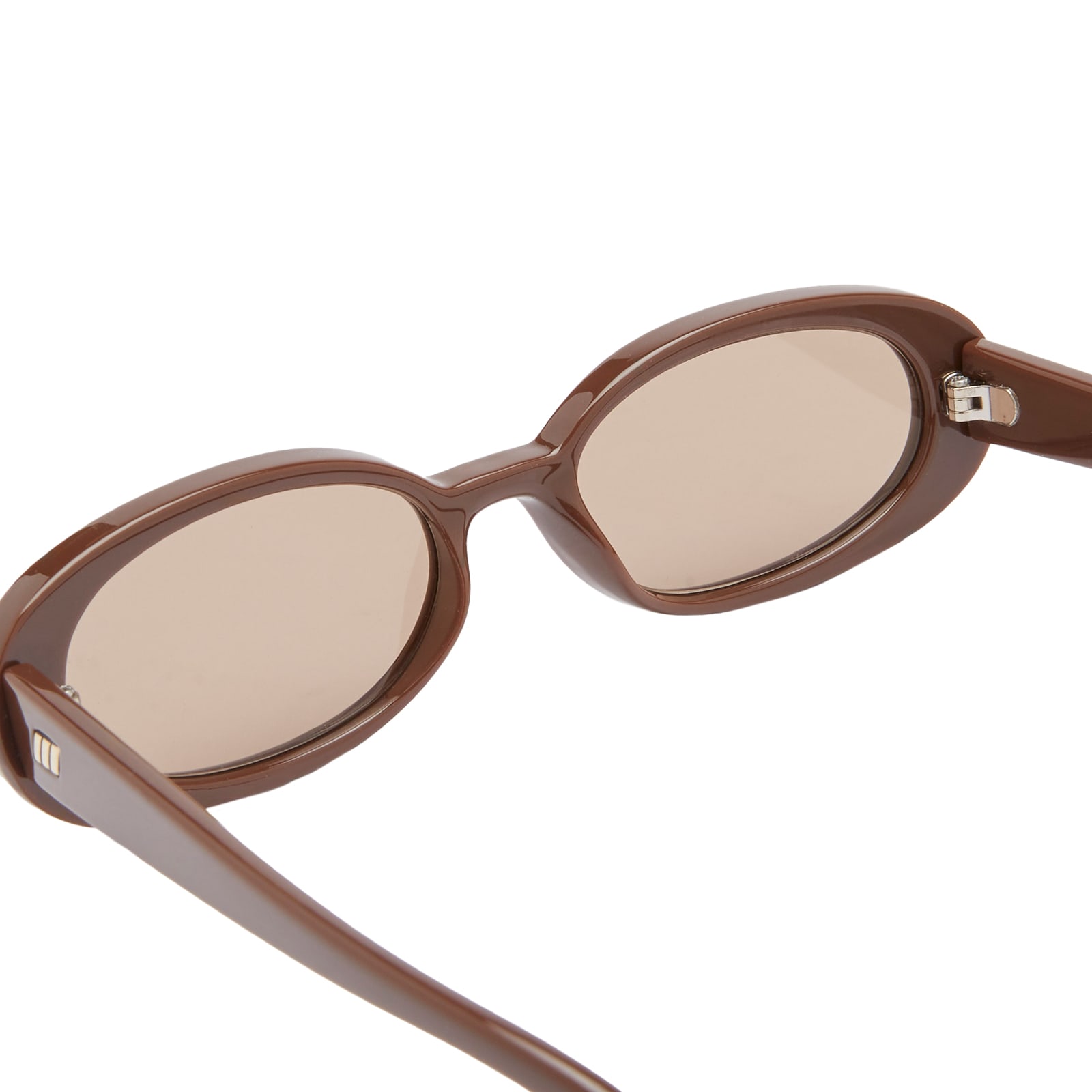 Le Specs Women's Outta Love Oval Sunglasses - Cocoa