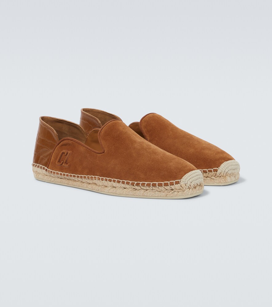 Christian Louboutin Suede espadrilles