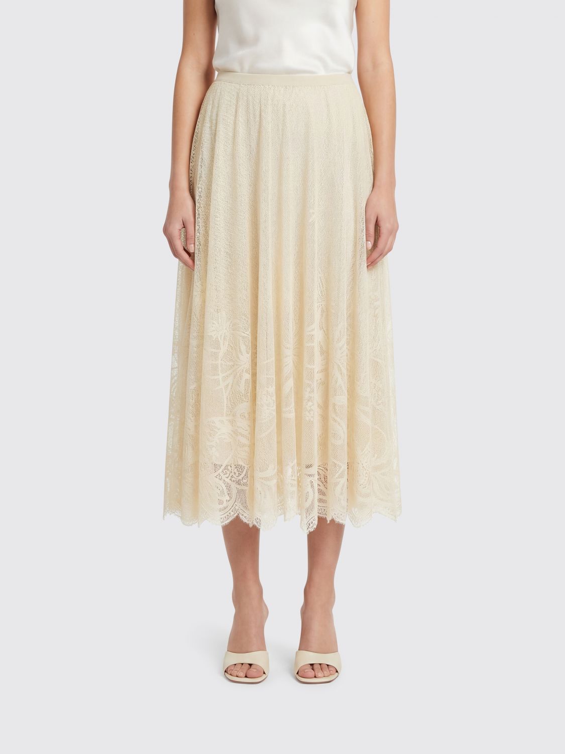 Skirt Woman color Butter