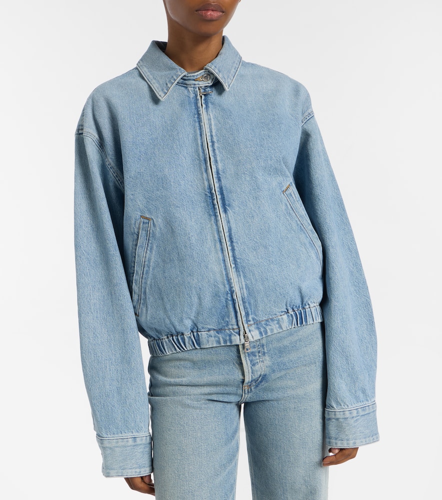 Nile zipped denim jacket