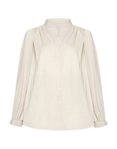 Woman Shirt Beige Size L Cotton
