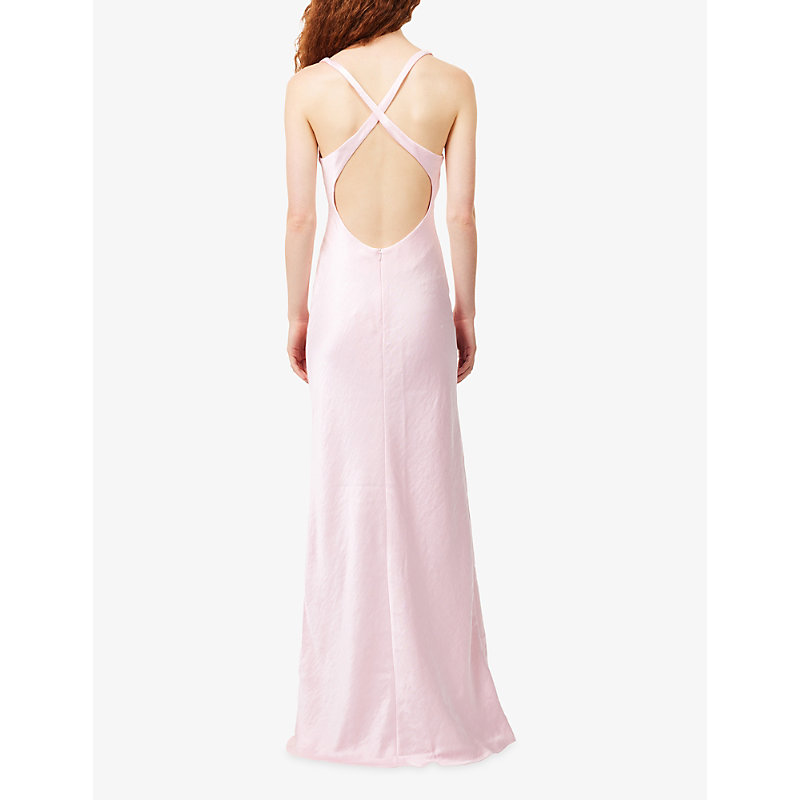 Womens Dreamer Cross-Back Woven Maxi Dress