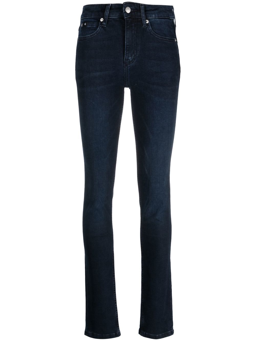 Mid-rise skinny jeans - Blue