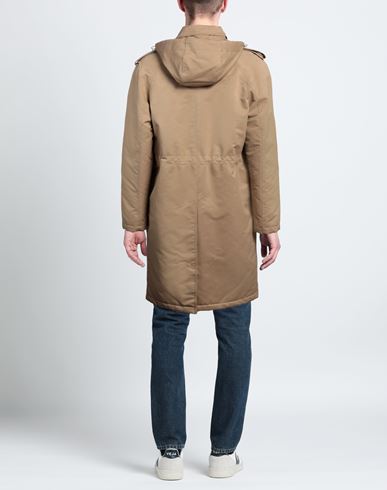 Paltò Man Overcoat & Trench Coat Camel Size 36 Polyester, Polyamide