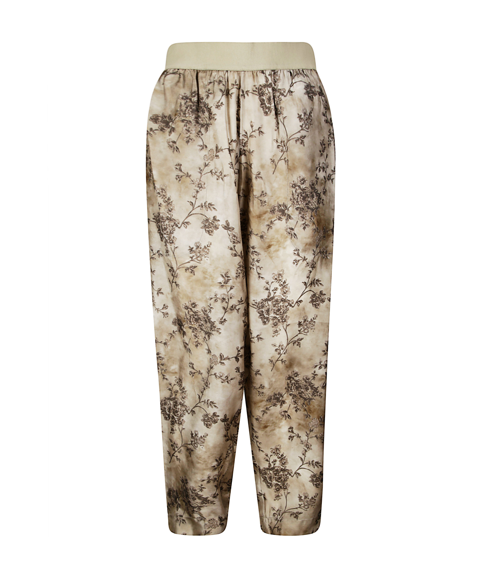 Floral Printed Straight Leg Trousers