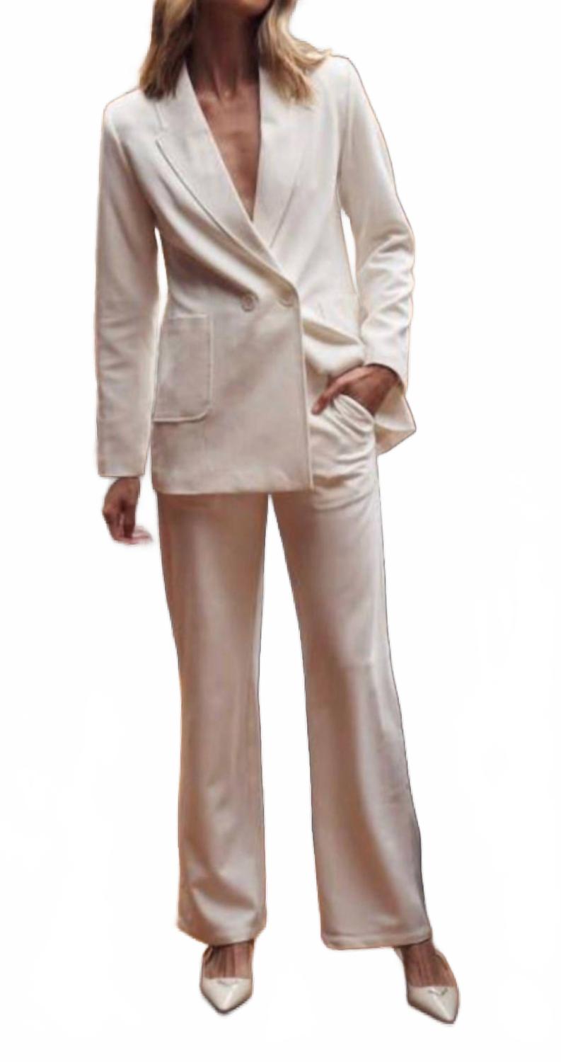 Jasper Pant In White