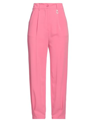 Relish Woman Pants Pink Size 4 Polyester, Elastane