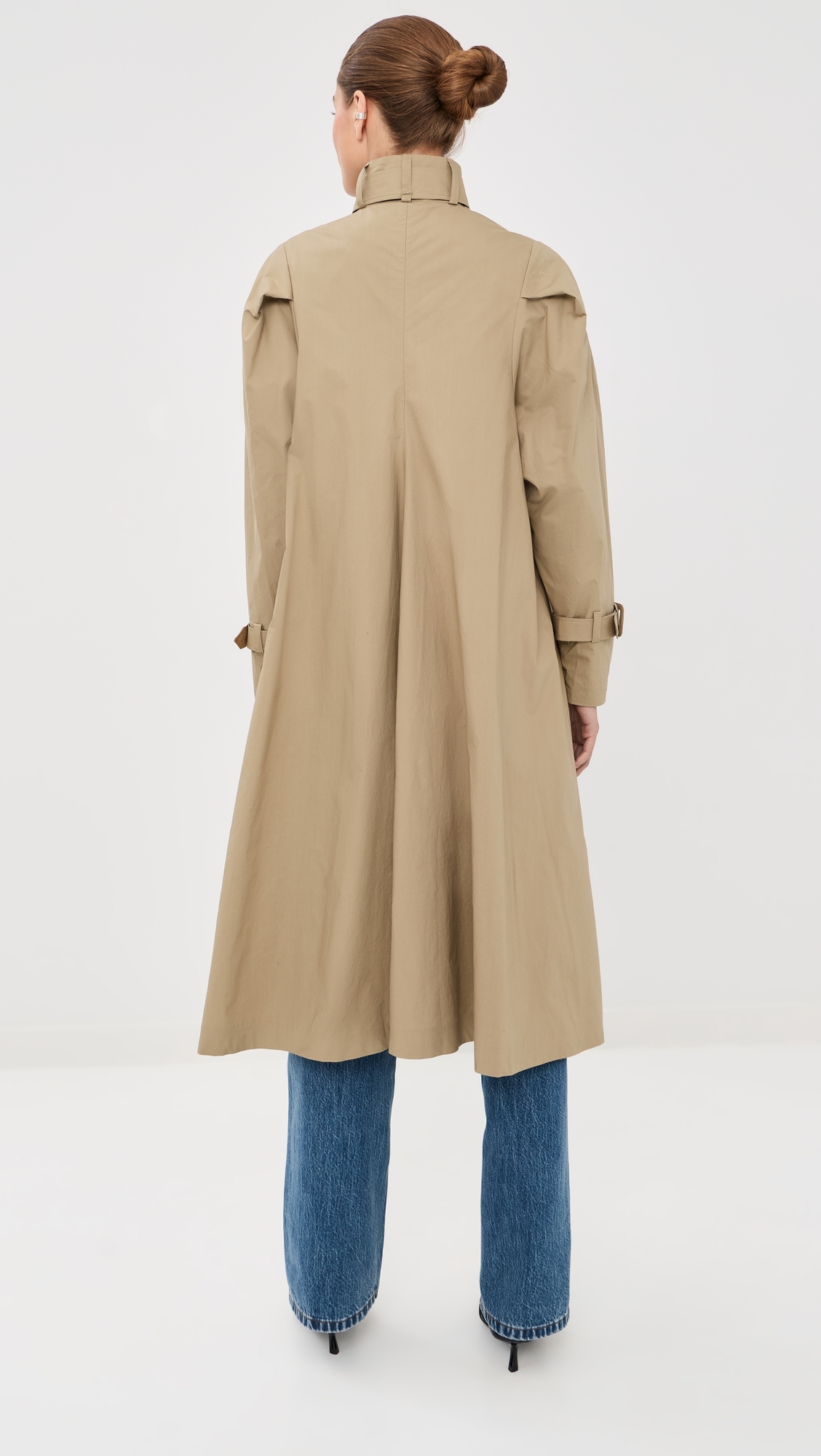 Chet Light Cotton Trench Coat Barley