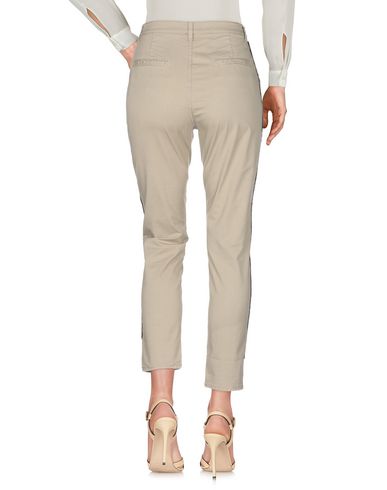 P_jean Woman Pants Beige Size 25 Cotton