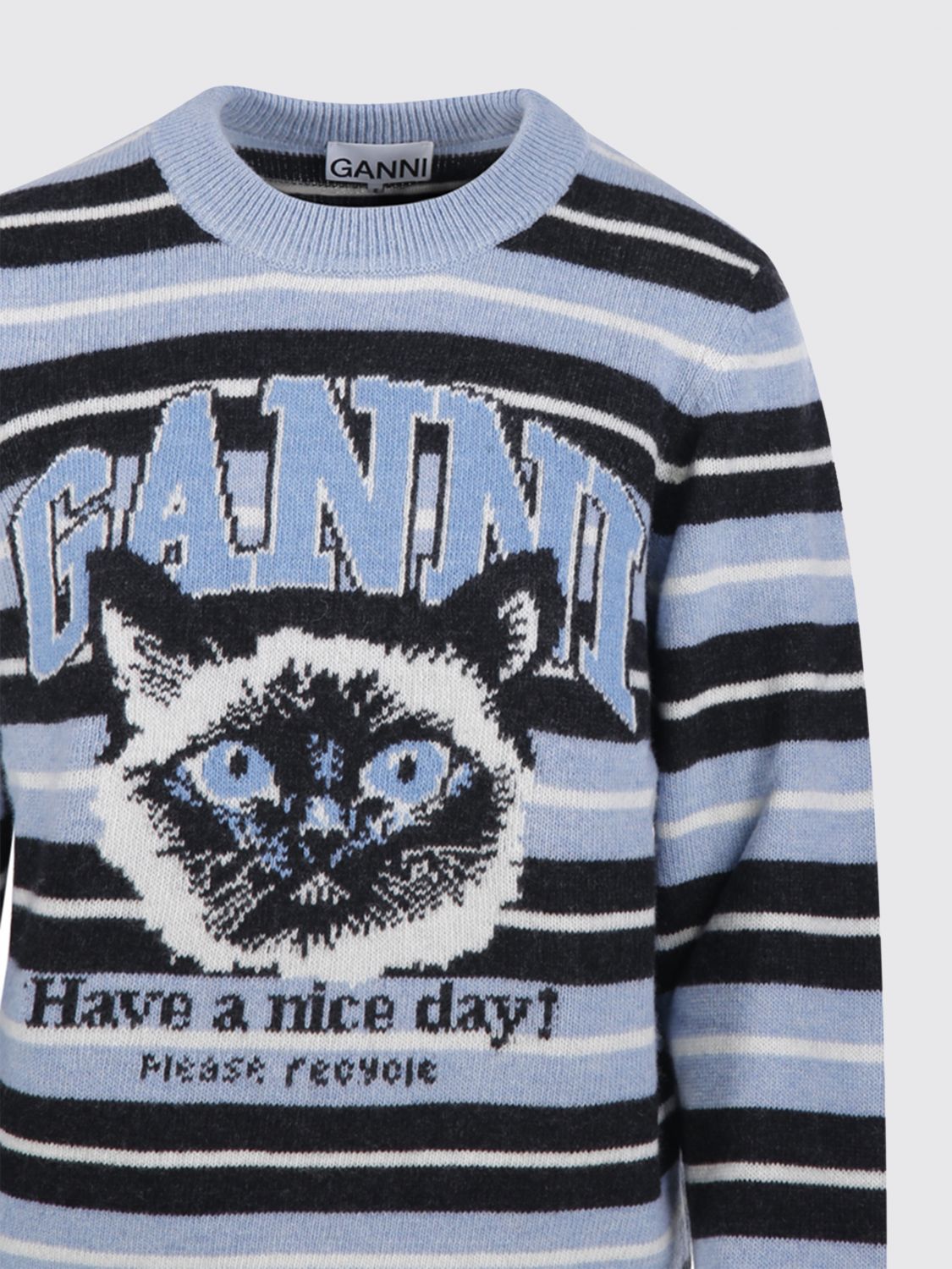 Sweater Woman color Gnawed Blue