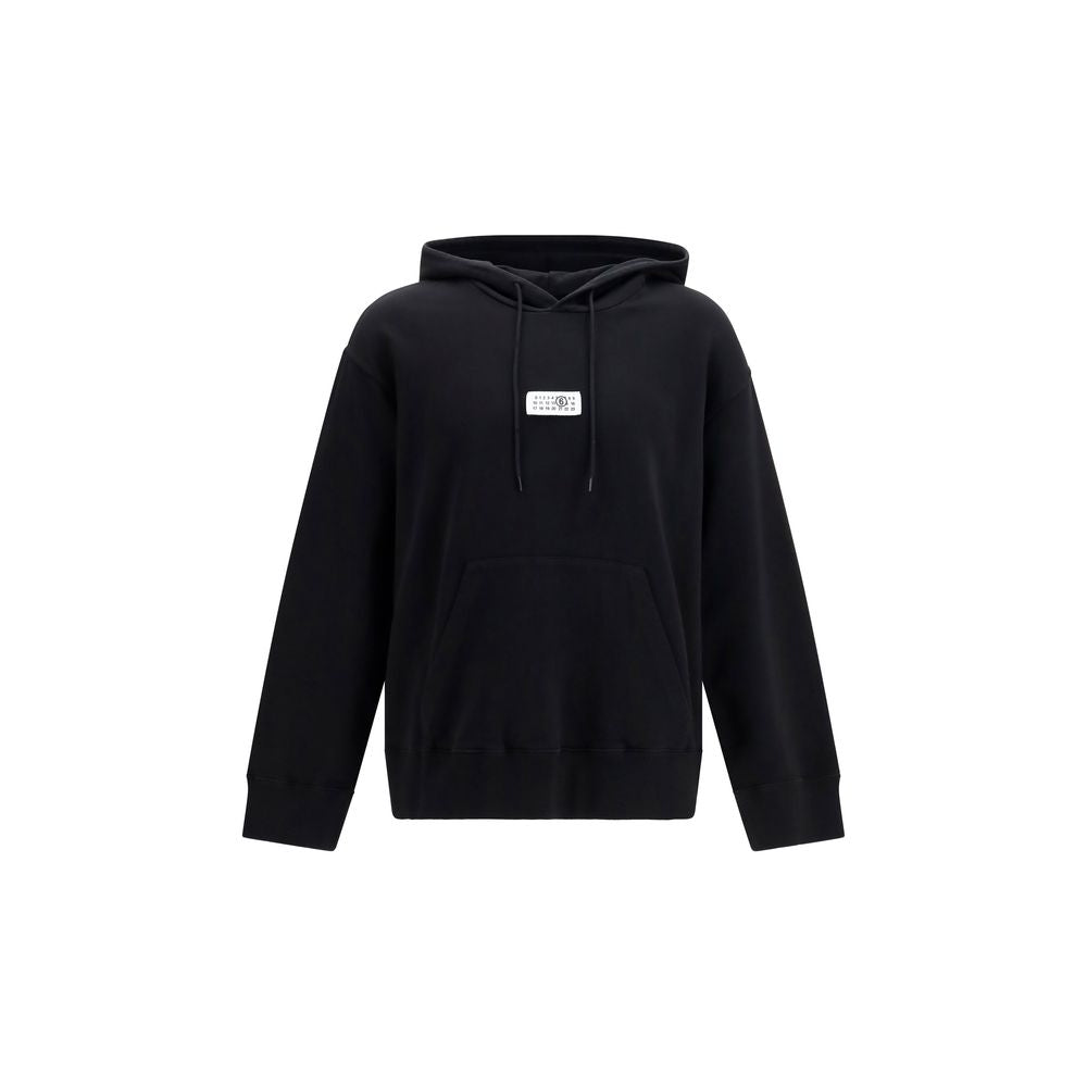 Cotton Hoodie — Black