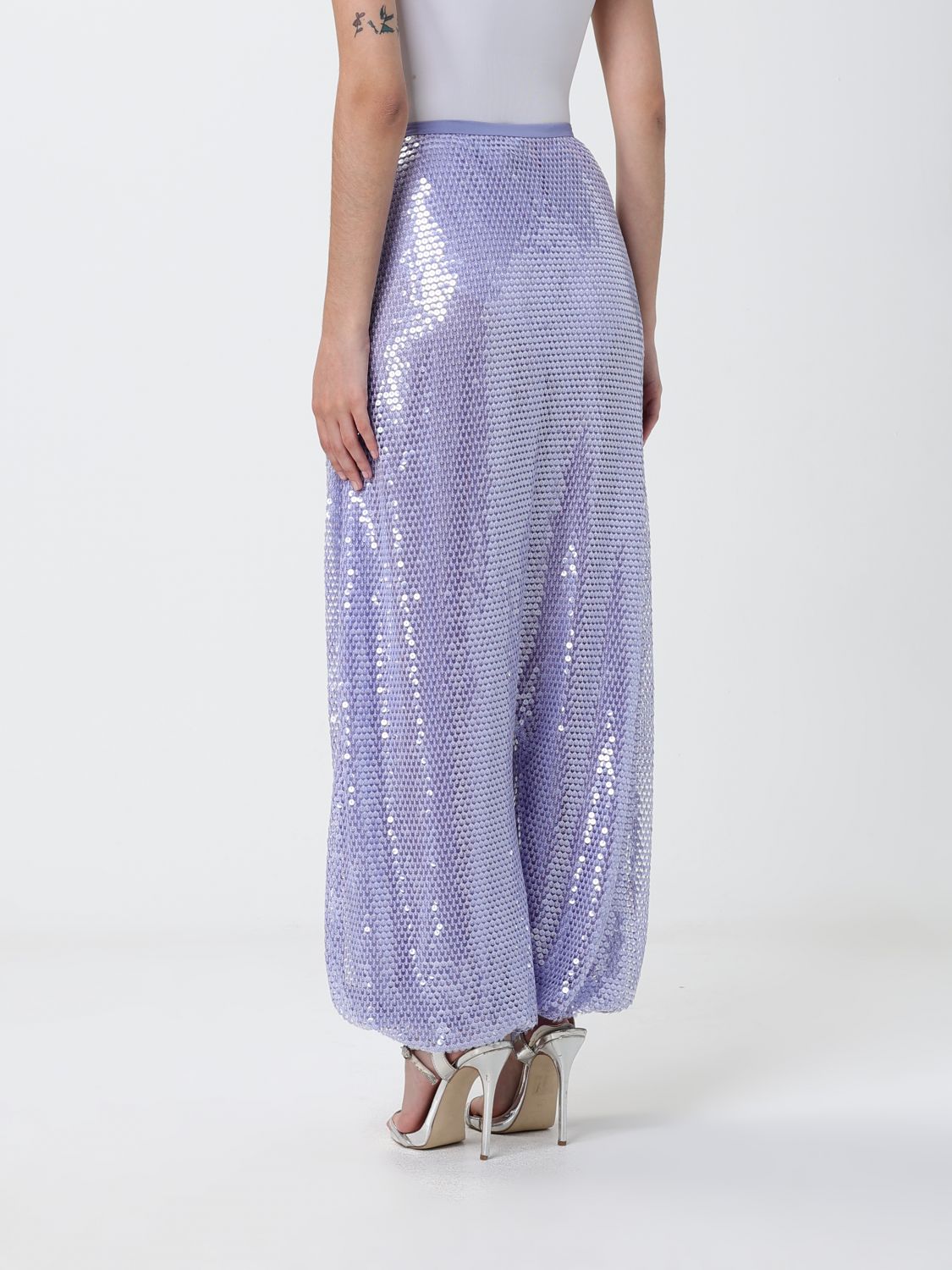 Pants Woman color Lilac