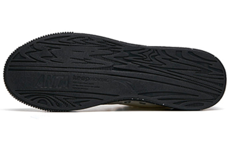 X SNOOPY Skateboarding Series Sneakers High  'White Black'