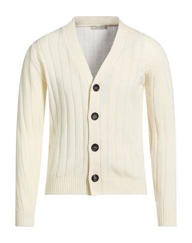 Man Cardigan Ivory Size 44 Giza 45 Cotton