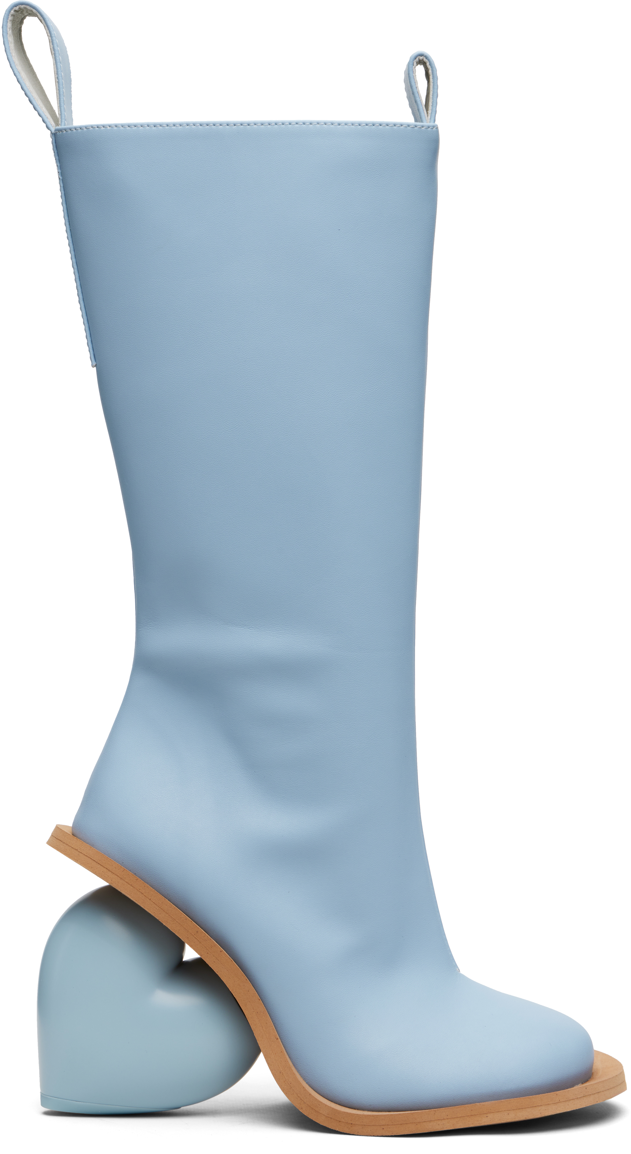 SSENSE Exclusive Blue Love Tall Boots