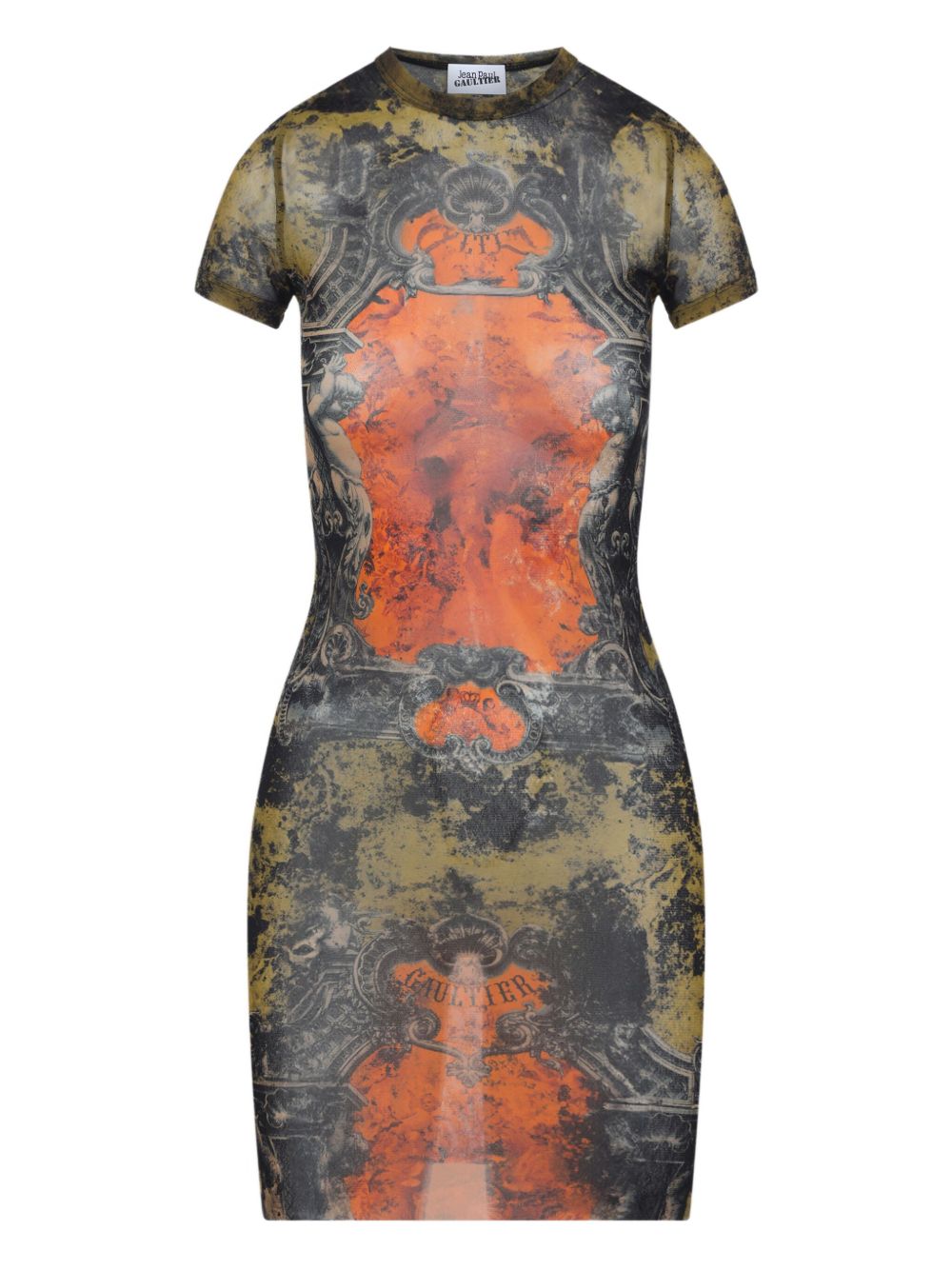 Médaillon mini dress - Black