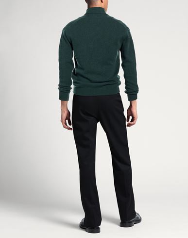 Man Sweater Dark green Size L Wool
