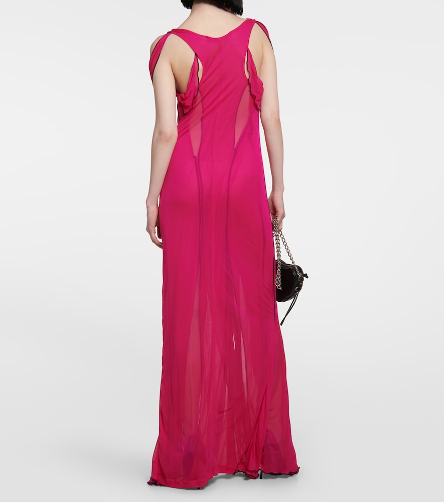 Chiffon maxi dress