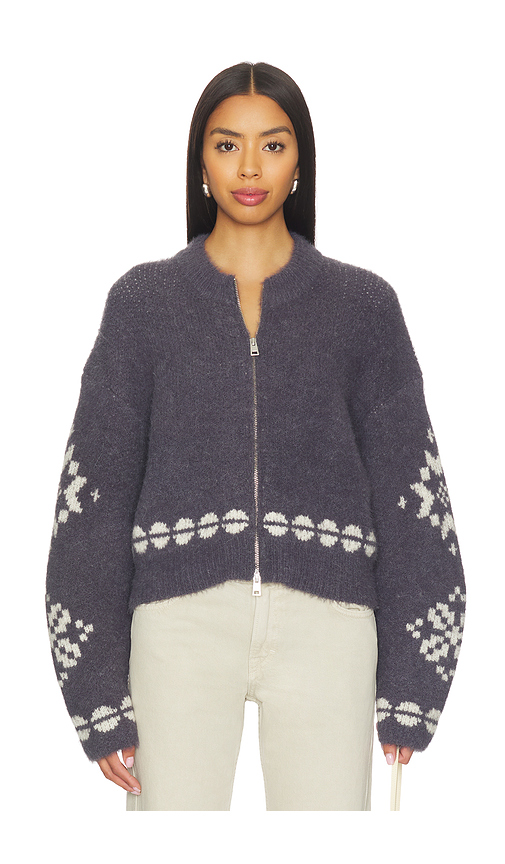 LSPACE Cosmos Sweater in Snowy Mile Fair Isle. L also in S