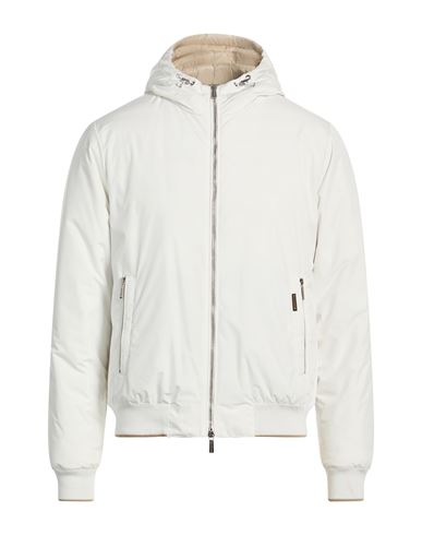 Man Puffer White Size 42 Polyester