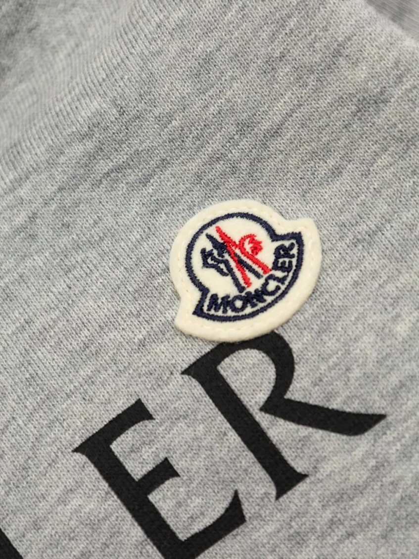 Boys Grey Logo Hoodie
