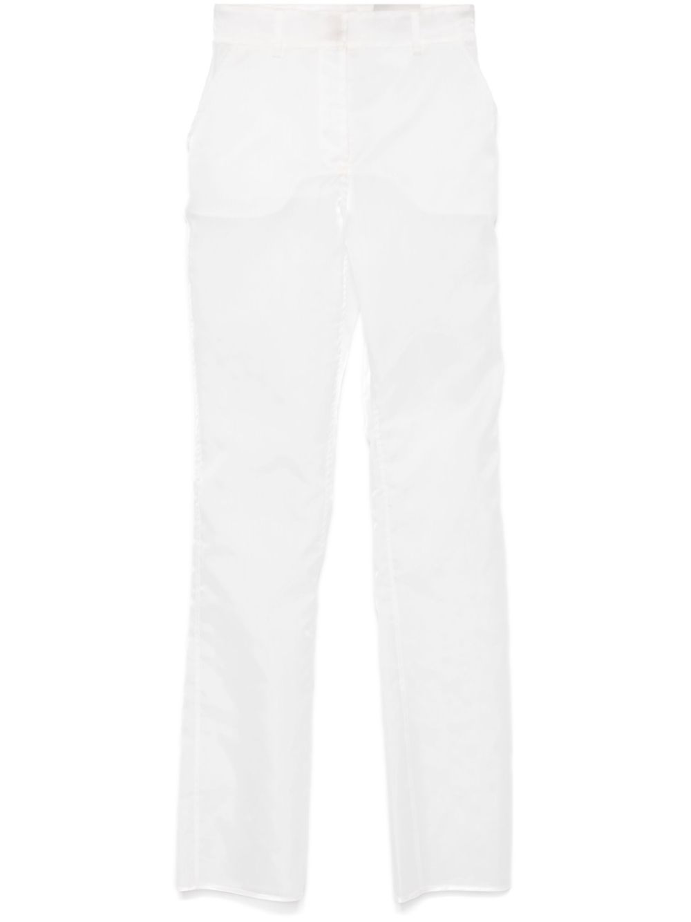 Organza trousers - White